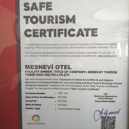 Mesnevi Hotel Konya Exteriör bild