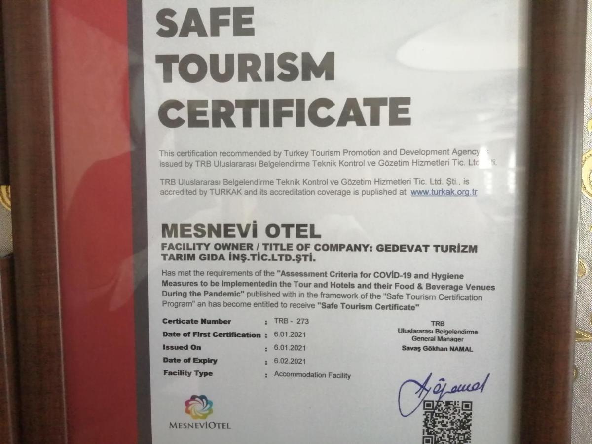 Mesnevi Hotel Konya Exteriör bild